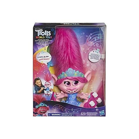 Jual Trolls Dreamworks World Tour Dancing Hair Interactive Talking