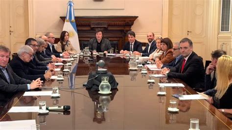 Javier Milei Volvi A La Argentina Y Encabez Un Encuentro Por El