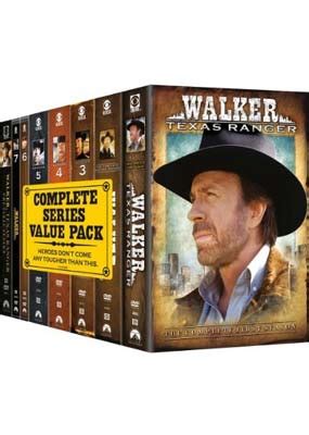 Walker Texas Ranger The Complete Series DVD Laserdisken Dk Salg