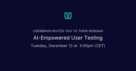 Ai Empowered User Testing Userbrain