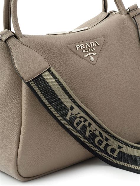 Prada Logo Lettering Top Handle Bag Farfetch