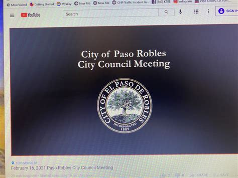 Paso Robles City Council 4202021 Kprl Radio 1230am And 993fm