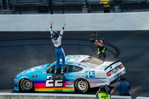 Austin Cindric Wins The Pennzoil At The Brickyard Pit Stop Radio News