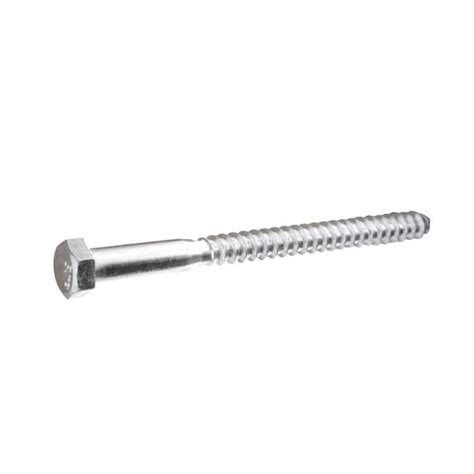 Everbilt 3 8 In X 5 In Hex Zinc Plated Lag Screw 801606 The Home Depot