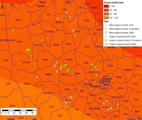 Map of the Sudan Savanna TF | Download Scientific Diagram