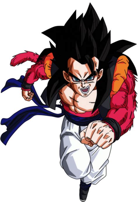 Gogeta Ssj 4 Redesign Render By Aka By M Aka20000 On Deviantart