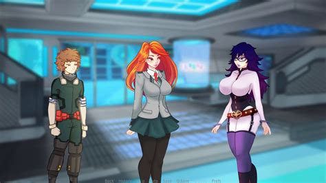 Heroes Academy A Sexy Visual Novel With Cute Superheroes Youtube