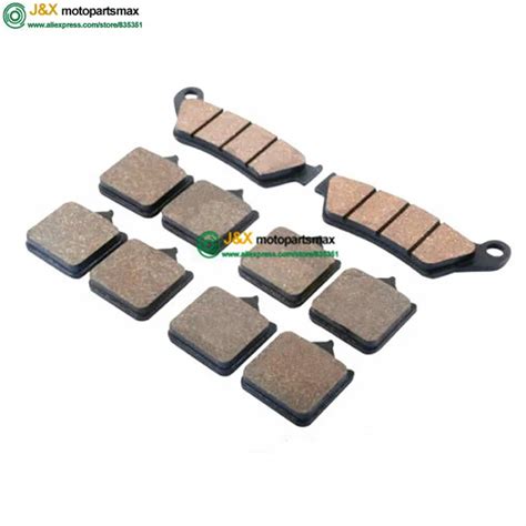 Free Shipping 10 Pcs Semi Metallic Front Rear Brake Pads Pad For Ktm