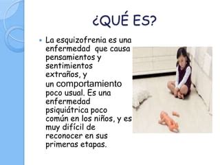 Esquizofrenia Infantil PPT