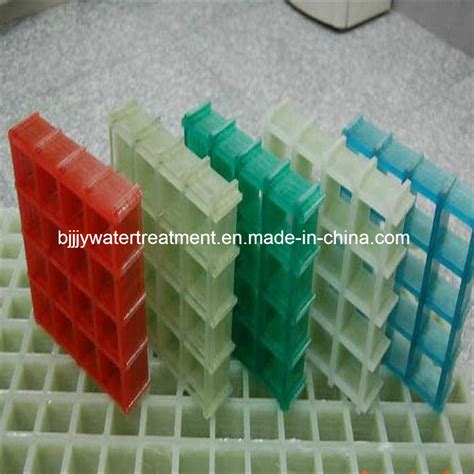 Plastic Walkway Gratings Heavy Duty Pultruded FRP Grating China Vinyl