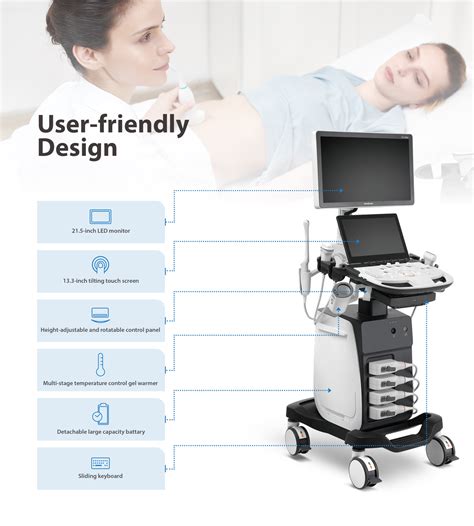 Sonoscape P11 Elite Trolley 3d4d Color Doppler Ultrasound Machine