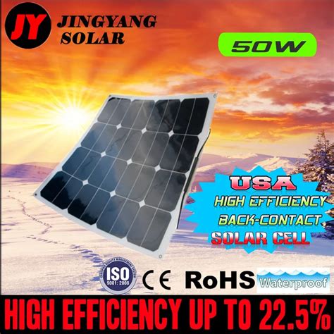 Big Sale Jingyang Sunpower Mini W Portable Flexible Sunpower Solar