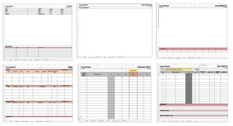 FREE Excel Tech Pack Template (fully customizable!)