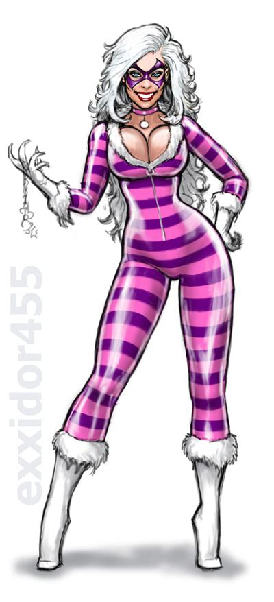 Felicia Hardy Mad Hatter S Cheshire Cat By Exxidor459 Hentai Foundry