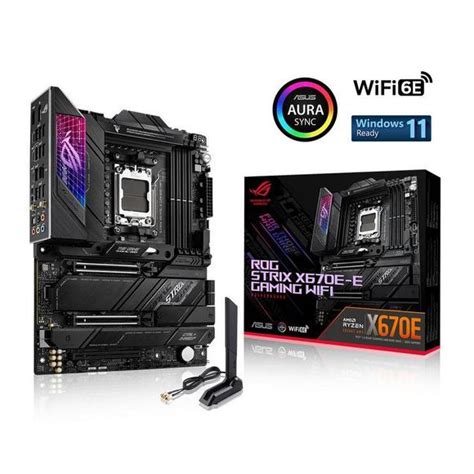 ASUS ROG STRIX X670E E GAMING WIFI 6E Socket AM5 LGA 1718 Ryzen 7000