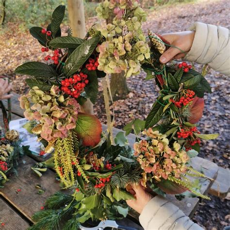 Festive Wreath Making Session Booking By Bookwhen