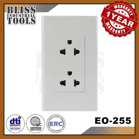 B I T Eo Gang Convenience Socket Universal Utility Outlet Set