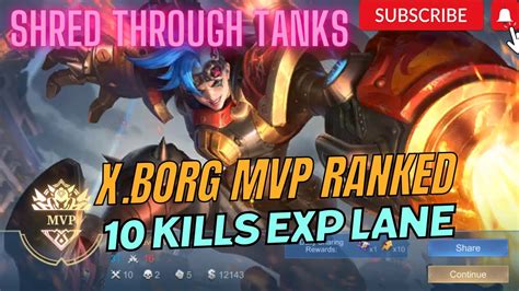 Ranked Xborg Mvp Shred Through Tanks With This Set Youtube