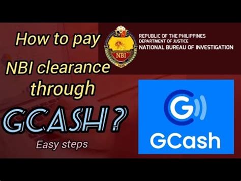 How To Pay Nbi Clearance Using Gcash Easy Steps