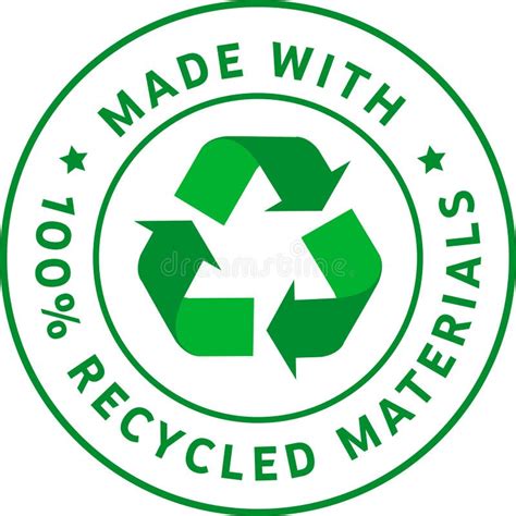 recycled material recycled material sign recycled symbol