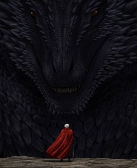 Aegon & Belerion | Game of thrones art, Dragon artwork, Game of thrones ...