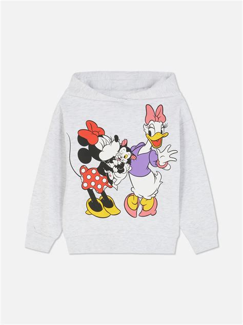 Sudadera Con Capucha De Minnie Mouse Friends Gris Jaspeado Ni As