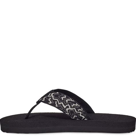 Teva Kid's Mush Flip Flops - Ravine Black | elliottsboots