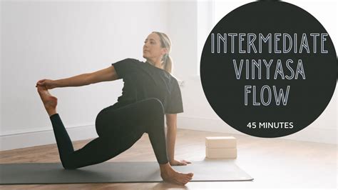 Minute Intermediate Vinyasa Flow Feel Good Flow Awakening