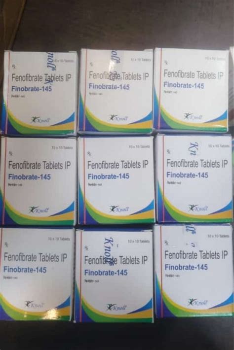 Finobrate Tablet Fenofibrate Mg For Personal Grade Standard