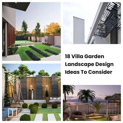 18 Villa Garden Landscape Design Ideas To Consider | SharonSable