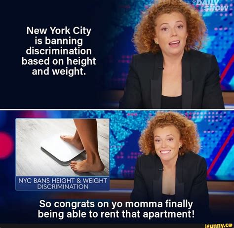 New York City Is Banning Discrimination Based On Height And Weight NYC