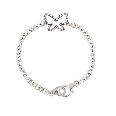 Bracciale Farfalla Traforata Argento Suali Gioielli Bm2302