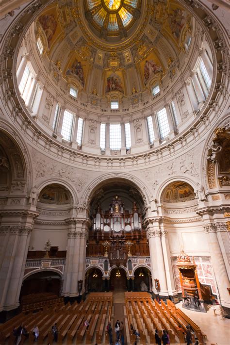 Berliner Dom. Interior of Berlin Cathedral. The...