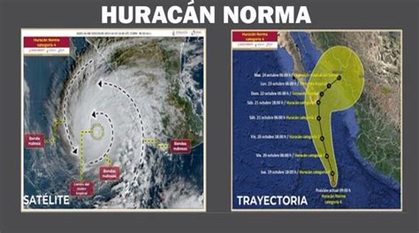 El Hurac N Norma Se Fortalece A Categor A Con Direcci N A Baja