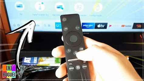 Como usar o controle remoto da Smart TV Samsung Controle sem Números