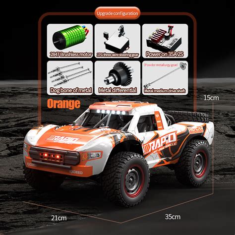 Car Drift Truck Q Km H Wd Rc Car Light Brushless Motor