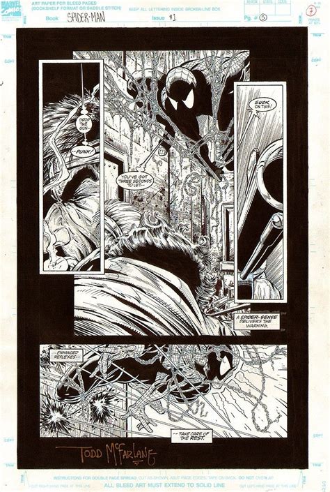 One Of My Most Influential Comic Book Artists Todd McFarlane Comic