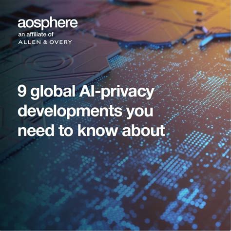 Olaf Meisen on LinkedIn: aosphere on LinkedIn: 9 global AI-privacy ... 