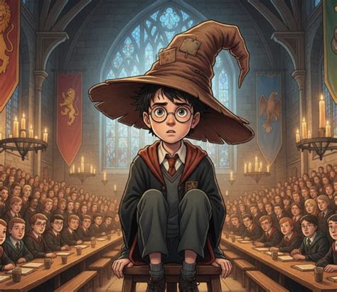 Turma Do Harry Potter - Em qual casa o Harry Potter está — Grifinória e a escolha do Chapéu ...