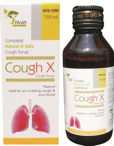 Cough X Ayurvedic Syrup With Tulsi Haritaki And Mulethi Ml Pack