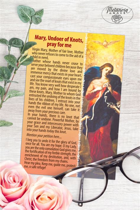 Mary Undoer Of Knots Prayer Our Lady Undoer Of Knots Virgin Mary