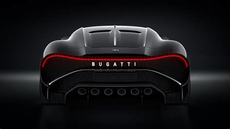 Bugatti La Voiture Noire 2019 Rear, HD Cars, 4k Wallpapers, Images ...