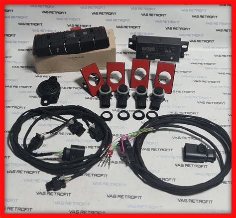 Kit Set Senzori De Parcare Fata Skoda Superb 3 Iii Originali