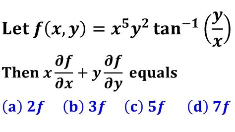 Function Of Several Variables Calculus Differential Equation Euler