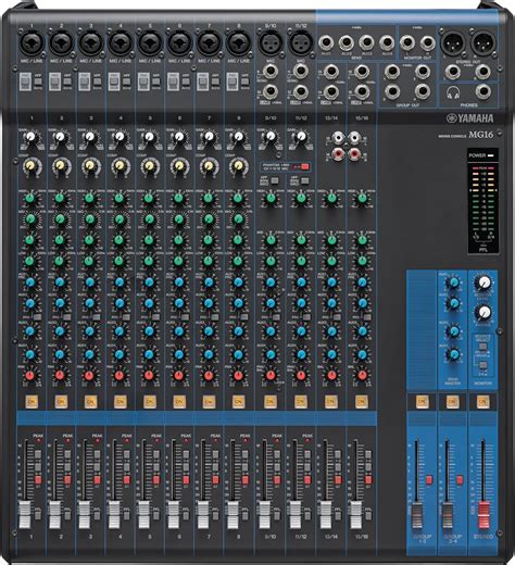 Yamaha Mg Console De Mixage Compacte Avec Canaux D Entr E Et