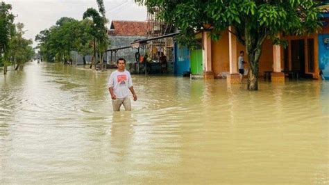 Desa Sidaharja Kabupaten Tegal Kembali Dilanda Banjir Ketinggian Air