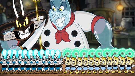 Cuphead Dlc Final Bosses The Devil Vs Chef Saltbaker Ending