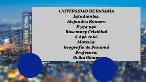 Cien años de Geografia en Panama by Rosemary Lizbeth Cristóbal