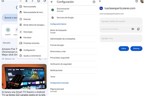 Cómo ver tus contraseñas guardadas en Android