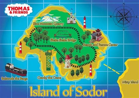 Island Of Sodor Thomas And Friends Friends Tv Series Thomas